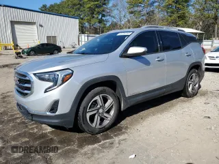 2019 GMC Terrain SLT with VIN 3GKALPEV1KL242024, listed as a Copart auction lot 46729745 with 119,145 mi miles and Salvage Title. Bid and sale history available at carsss.com. Image 1.