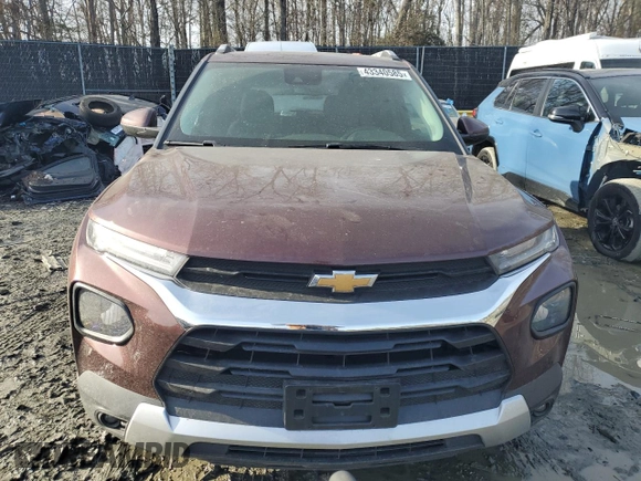 2023 Chevrolet TrailBlazer LT with VIN KL79MPSL7PB079495, listed as a Copart auction lot 43340585 with Not Provided miles and Salvage Title. Bid and sale history available at DreamBid. Image 5.