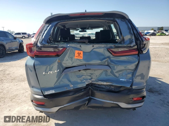 2022 Honda CR-V Special Edition with VIN 7FARW1H79NE005272, listed as a Copart auction lot 75630144 with 52,010 mi miles and Non Repairable. Bid and sale history available at carsss.com. Image 6.
