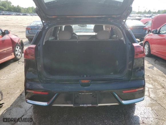 2018 Kia Niro Plug-In Hybrid LX with VIN KNDCM3LD4J5135911, listed as a Copart auction lot 62678484 with 99,289 mi miles and Salvage Title. Bid and sale history available at carsss.com. Image 6.