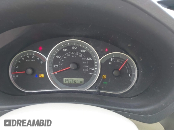 2008 Subaru Impreza i с VIN JF1GH61678H809818, выставлен на аукционе IAAI как лот 41790050 с пробегом 126 718 миль миль и . История ставок и продаж доступна на DreamBid. Изображение 7.