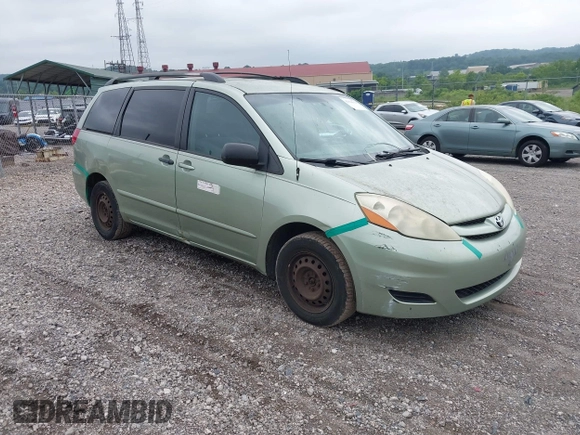 2006 Toyota Sienna CE z VIN 5TDZA23C56S420879, wystawiony jako IAAI lot #42534559 z przebiegiem 246 579 mil mil oraz . Historia ofert i sprzedaży dostępna na DreamBid. Obrazek 1.