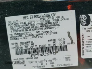 2012 Ford Mustang V6 with VIN 1ZVBP8EM0C5207975, listed as a Copart auction lot 52574655 with 161,516 mi miles and Salvage Title. Bid and sale history available at carsss.com. Image 14.