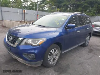2017 Nissan Pathfinder SV with VIN 5N1DR2MN4HC664462, listed as a IAAI auction lot 39923868 with 119,837 mi miles. Bid and sale history available at carsss.com. Image 2.