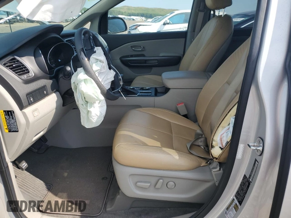 2020 Kia Sedona LX with VIN KNDMB5C18L6596327, listed as a Copart auction lot 59417774 with 39,078 mi miles and Salvage Title. Bid and sale history available at carsss.com. Image 7.