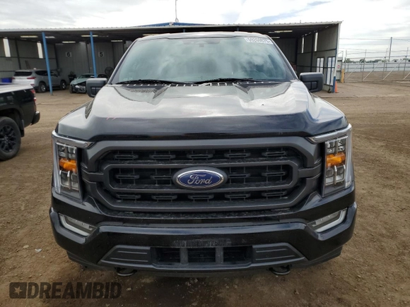 2022 Ford F-150 XL with VIN 1FTEW1EP2NFB90727, listed as a Copart auction lot 59269875 with 45,401 mi miles and Salvage title. Bid and sale history available at DreamBid. Image 5.