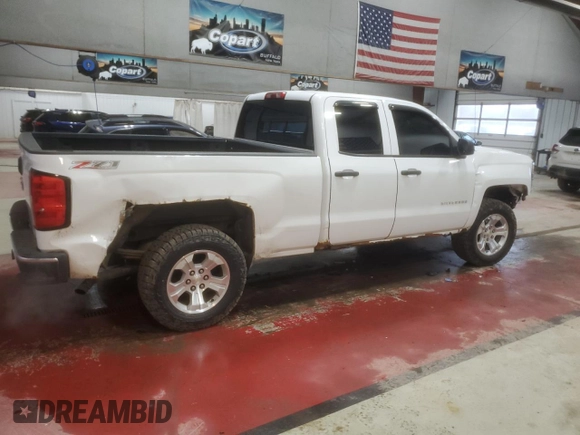 2014 Chevrolet Silverado 1500 LT with VIN 1GCVKREC8EZ413682, listed as a Copart auction lot 50869935 with 140,224 mi miles and Salvage Title. Bid and sale history available at DreamBid. Image 3.