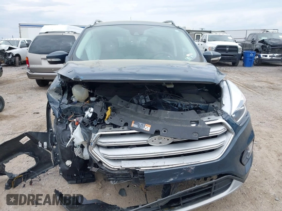 2019 Ford Escape Titanium with VIN 1FMCU9J95KUC19062, listed as a IAAI auction lot 42112188 with 26,100 mi miles. Bid and sale history available at carsss.com. Image 11.