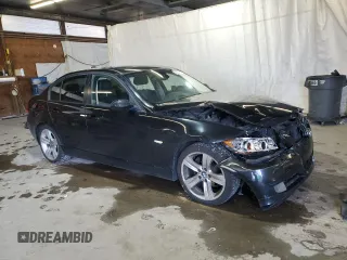 2008 BMW 3 Series 328xi with VIN WBAVC73548KP37440, listed as a Copart auction lot 55354075 with 156,000 mi miles and Salvage title. Bid and sale history available at DreamBid. Image 4.