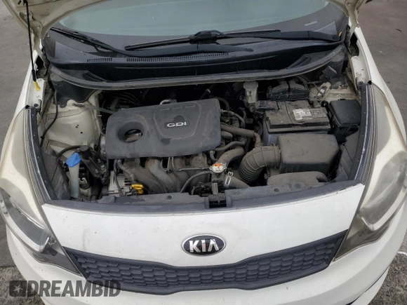 2016 Kia Rio LX with VIN KNADM4A30G6685529, listed as a Copart auction lot 53919205 with 105,536 mi miles and Clean Title. Bid and sale history available at carsss.com. Image 11.