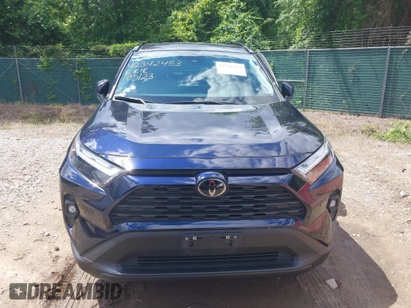 2024 Toyota RAV4 XLE Premium with VIN 2T3A1RFV4RW411404, listed as a IAAI auction lot 42342453 with 20,741 mi miles and . Bid and sale history available at DreamBid. Image 12.