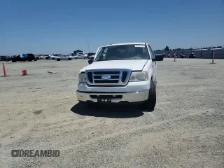 2008 Ford F-150 XL with VIN 1FTPX12548FC17360, listed as a Copart auction lot 61104765 with Not provided miles and Salvage title. Bid and sale history available at DreamBid. Image 13.