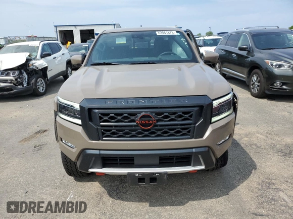 2022 Nissan Frontier S with VIN 1N6ED1EK2NN657710, listed as a Copart auction lot 63081873 with 15,030 mi miles. Bid and sale history available at carsss.com. Image 5.