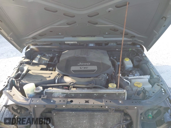 2014 Jeep Wrangler Unlimited Sport with VIN 1C4BJWDG5EL327225, listed as a IAAI auction lot 42547991 with 129,545 mi miles and . Bid and sale history available at DreamBid. Image 10.