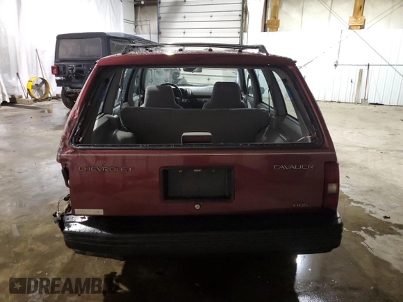1993 Chevrolet Cavalier with VIN 1G1JC8442P7338095, listed as a Copart auction lot 84003564 with 60,536 mi miles and Salvage Title. Bid and sale history available at DreamBid. Image 6.