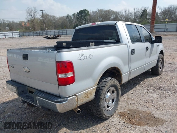 2008 Ford F-150 XL with VIN 1FTRW14W08FA40064, listed as a IAAI auction lot 41809653 with 230,450 mi miles. Bid and sale history available at carsss.com. Image 4.