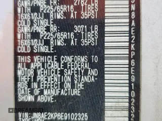 2014 Nissan Quest S with VIN JN8AE2KP6E9102325, listed as a Copart auction lot 52734185 with 147,415 mi miles and Salvage Title. Bid and sale history available at carsss.com. Image 13.