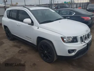 2016 Jeep Compass Latitude with VIN 1C4NJCEA4GD783624, listed as a IAAI auction lot 41359333 with 99,700 mi miles and . Bid and sale history available at DreamBid. Image 1.