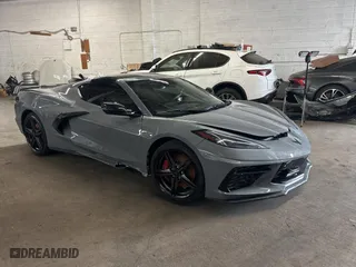 2024 Chevrolet Corvette 2LT with VIN 1G1YB2D42R5125919, listed as a Copart auction lot 54589585 with 3,311 mi miles and Salvage Title. Bid and sale history available at carsss.com. Image 1.