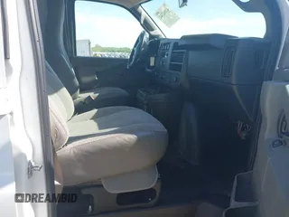 2019 Chevrolet Express Cargo Van with VIN 1GCWGAFP5K1296131, listed as a IAAI auction lot 42082742 with 217,740 mi miles. Bid and sale history available at carsss.com. Image 5.