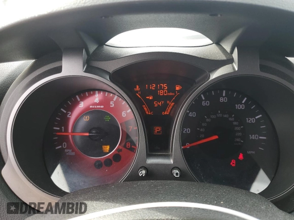 2015 Nissan Juke S with VIN JN8AF5MV4FT560735, listed as a Copart auction lot 49888235 with 112,175 mi miles and Salvage Title. Bid and sale history available at carsss.com. Image 9.