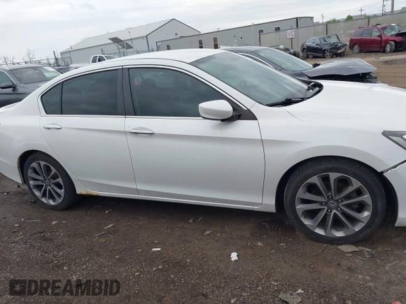 2015 Honda Accord Sport with VIN 1HGCR2F50FA050189, listed as a IAAI auction lot 42079584 with 107,664 mi miles and . Bid and sale history available at DreamBid. Image 13.