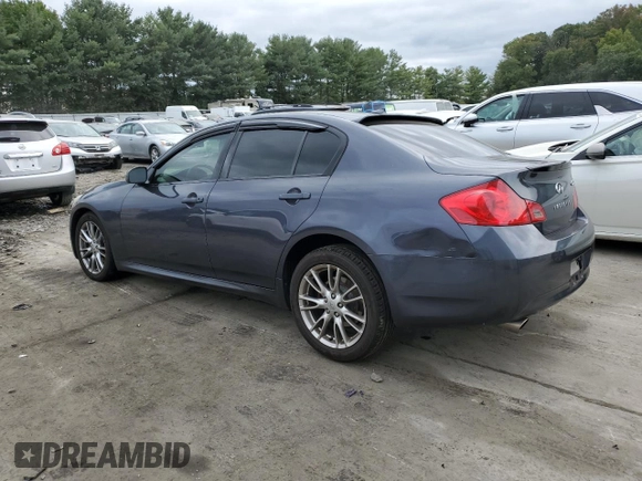 2008 Infiniti G35 x with VIN JNKBV61F58M270733, listed as a Copart auction lot 71760934 with 108,066 mi miles and Salvage Title. Bid and sale history available at DreamBid. Image 2.