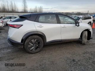 2024 Nissan ARIYA Engage with VIN JN1CF0BB1RM732236, listed as a Copart auction lot 84108614 with 4,547 mi miles and Salvage Title. Bid and sale history available at DreamBid. Image 3.