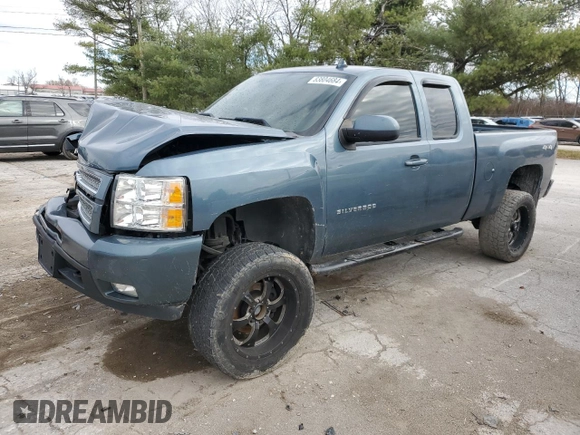 2013 Chevrolet Silverado 1500 LTZ with VIN 1GCRKTE71DZ168465, listed as a Copart auction lot 83804684 with 207,072 mi miles and Salvage Title. Bid and sale history available at DreamBid. Image 1.