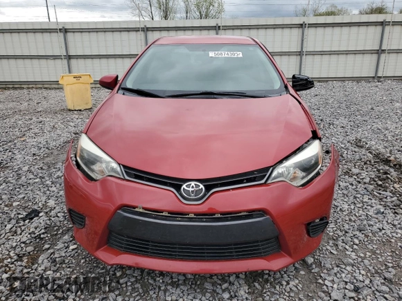 2016 Toyota Corolla L z VIN 5YFBURHE8GP497400, wystawiony jako Copart lot #50874305 z przebiegiem 174 314 mil mil oraz Szkoda całkowita • Salvage title. Historia ofert i sprzedaży dostępna na DreamBid. Obrazek 5.