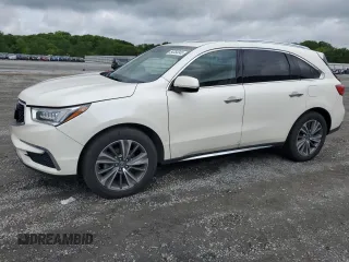 2017 Acura MDX Technology z VIN 5FRYD4H57HB030123, wystawiony jako Copart lot #54354345 z przebiegiem 134 558 mil mil oraz Szkoda całkowita • Salvage title. Historia ofert i sprzedaży dostępna na DreamBid. Obrazek 1.