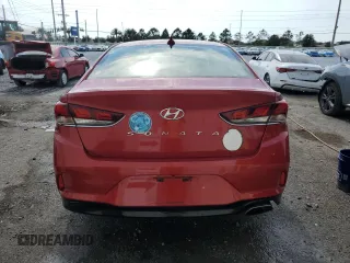 2018 Hyundai Sonata Sport with VIN 5NPE34AF2JH601518, listed as a Copart auction lot 54181315 with 41,210 mi miles and Salvage Title. Bid and sale history available at carsss.com. Image 6.