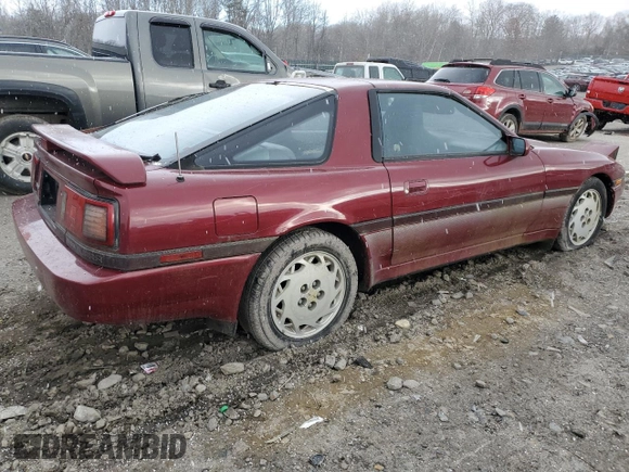 1987 Toyota Supra z VIN JT2MA71J4H0068594, wystawiony jako Copart lot #81918653 z przebiegiem 91 630 mil mil oraz Szkoda całkowita • Salvage title. Historia ofert i sprzedaży dostępna na DreamBid. Obrazek 3.