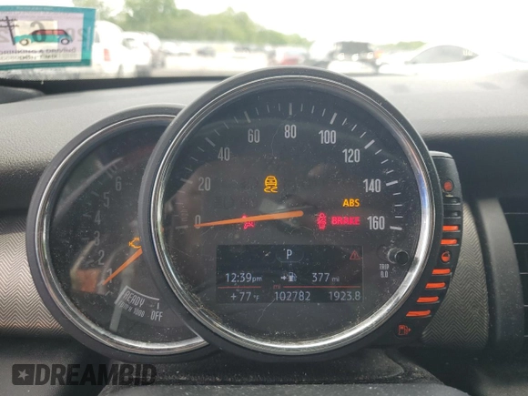 2017 MINI Hardtop 4 Door Cooper S with VIN WMWXU3C33H2F49587, listed as a Copart auction lot 60482365 with 102,782 mi miles and Salvage title. Bid and sale history available at DreamBid. Image 9.