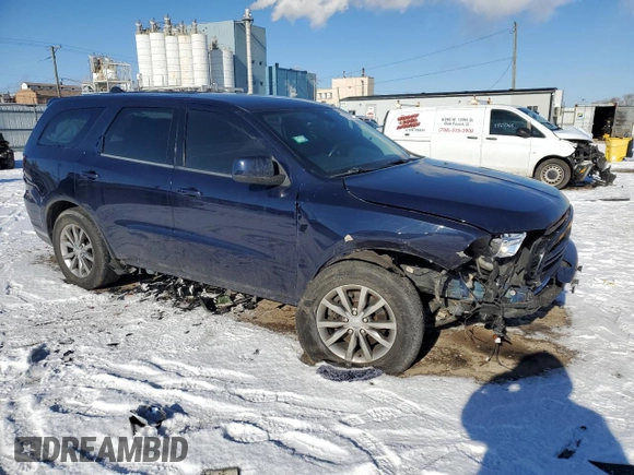 2017 Dodge Durango Special Service with VIN 1C4SDJFT9HC799565, listed as a Copart auction lot 88258065 with 125,291 mi miles and Salvage title. Bid and sale history available at DreamBid. Image 4.