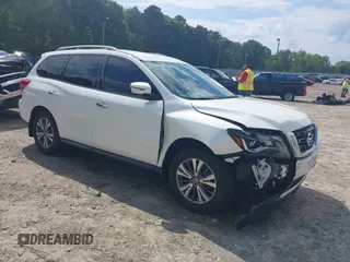 2020 Nissan Pathfinder SL z VIN 5N1DR2CM7LC650458, wystawiony jako IAAI lot #42266465 z przebiegiem 90 682 mil mil oraz . Historia ofert i sprzedaży dostępna na DreamBid. Obrazek 1.