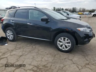 2014 Nissan Murano SL with VIN JN8AZ1MW7EW508828, listed as a Copart auction lot 50428474 with 76,551 mi miles and Salvage Title. Bid and sale history available at carsss.com. Image 4.