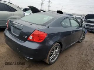 2006 Scion tC with VIN JTKDE177460096700, listed as a Copart auction lot 48343545 with 240,353 mi miles and Salvage Title. Bid and sale history available at carsss.com. Image 3.