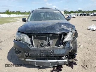 2020 Nissan Pathfinder Platinum with VIN 5N1DR2DM8LC593296, listed as a Copart auction lot 53353255 with 92,232 mi miles and Salvage title. Bid and sale history available at DreamBid. Image 5.