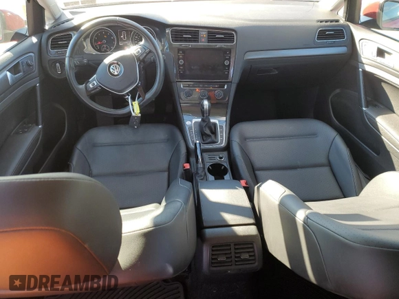 2019 Volkswagen Golf S z VIN 3VWY57AUXKM509184, wystawiony jako Copart lot #43741345 z przebiegiem 34 145 mil mil oraz Szkoda całkowita • Salvage title. Historia ofert i sprzedaży dostępna na DreamBid. Obrazek 8.