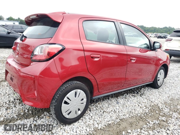 2021 Mitsubishi Mirage ES with VIN ML32AUHJ6MH009001, listed as a Copart auction lot 61107345 with 62,805 mi miles and Clean title. Bid and sale history available at DreamBid. Image 3.