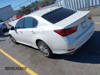 2013 Lexus GS with VIN JTHCE1BLXD5018542, listed as a IAAI auction lot 41835538 with 150,472 mi miles. Bid and sale history available at carsss.com. Image 3.
