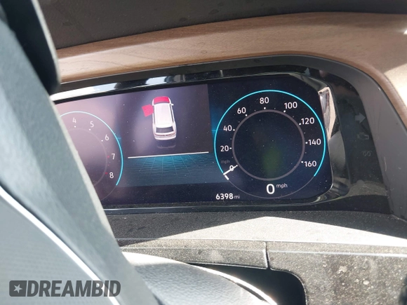2025 Volkswagen Atlas SE with VIN 1V2HR2CA8SC512047, listed as a IAAI auction lot 42666603 with 6,398 mi miles and . Bid and sale history available at DreamBid. Image 7.