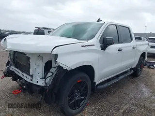 2023 Chevrolet Silverado 1500 RST with VIN 1GCPADED5PZ161285, listed as a IAAI auction lot 41901472 with 65,530 mi miles. Bid and sale history available at carsss.com. Image 2.