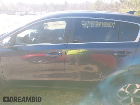 2020 Kia Sportage LX with VIN KNDPM3AC2L7656080, listed as a IAAI auction lot 41880254 with 34,023 mi miles and . Bid and sale history available at DreamBid. Image 14.
