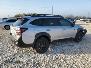 2025 Subaru Outback Wilderness with VIN 4S4BTGUD9S3203410, listed as a Copart auction lot 50435275 with 3,789 mi miles and Salvage Title. Bid and sale history available at carsss.com. Image 3.