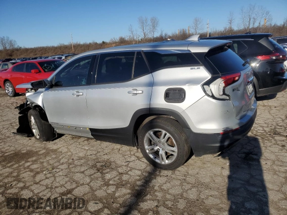 2018 GMC Terrain SLE with VIN 3GKALMEV4JL356631, listed as a Copart auction lot 83968864 with 0 mi miles and Salvage Title. Bid and sale history available at carsss.com. Image 2.