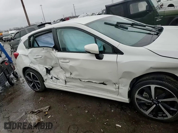 2020 Subaru Impreza Special Sports with VIN 4S3GTAL66L3734575, listed as a Copart auction lot 86850874 with 33,161 mi miles and Non repairable. Bid and sale history available at DreamBid. Image 11.