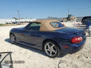 2002 Mazda MX-5 Miata Cloth z VIN JM1NB353720231873, wystawiony jako Copart lot #52398015 z przebiegiem 90 077 mil mil oraz Szkoda całkowita • Salvage title. Historia ofert i sprzedaży dostępna na DreamBid. Obrazek 2.