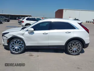2024 Cadillac XT4 AWD Premium Luxury with VIN 1GYFZDR40RF100102, listed as a IAAI auction lot 41987175 with 4,935 mi miles and . Bid and sale history available at DreamBid. Image 14.